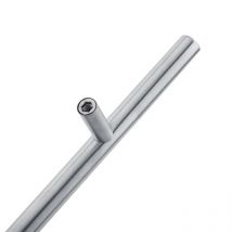 Poignée de porte d'armoire en t en acier inoxydable, 150MM, boutons de placard de cuisine