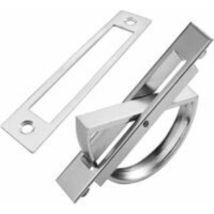 Poignée de Porte Encastrée Poignées Cachées en Alliage de Zinc Pratique Bouton de Plancher Encastré Dissimulé pour Tiroir Armoire Armoire de Plancher