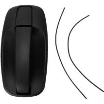 Poignée de porte intérieure poignée de porte intérieure arrière noire gauche droite universelle pour Renault Trafic 2001-2008, intérieure de voiture