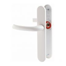 Poignée de porte intérieure - Tokyo Hoppe Et Cie Blanc pur - Bec de cane - 195 mm