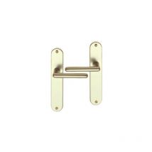 Ouvre&deco - Ouvre&Déco - 2 poignées de porte tignes sans trou, aluminium F2 entraxe 195 mm