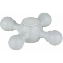 Poignée de rechange pour robinets Arcana Cisal zz 90307 blanc