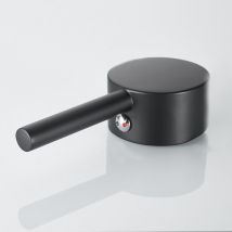 Poignée de robinet de remplacement de salle de bains, robinet plaqué pour poignée de robinet à bobine de taille 35/40