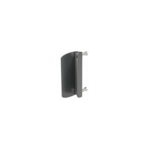 Locinox - Poignée de tirage, couleur argent, même implantation que la serrure industrielle. –