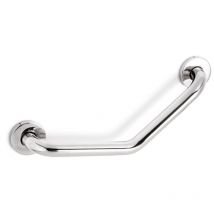 Bagnoclic - poignée en acier inoxydable à 135°.