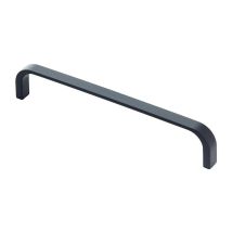 Poignée En Zamak Pronto - Entraxe 160 Mm - Finition Noir Mat 9005 - Metakor