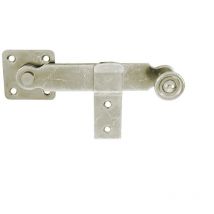 Poignée de fléau + support Zingué blanc - Longueur (mm) : 140