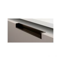Viefe - Poignée Hexxa 0449 - talla 3000 mm / Brun métal