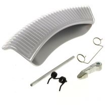 Poignee hublot grise 50292021008 50292021.00 - lave-linge