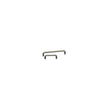 Poignée inox ø8 - Hauteur : 28 mm - Entraxe : 128 mm - Décor : Brossé - Diamètre : 8 mm - Longueur : 136 mm - Matériau : Inox Fosun