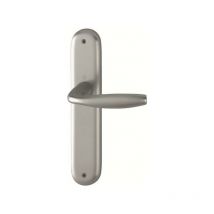 2 poignées de porte New york Aluminium plaque - talla