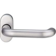 Poignée porte 1103/2033 Inox est ov.8mm droit EDI