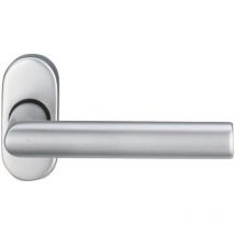 EDI - Poignée porte 1108/2033 Inox est ov.8mm droit