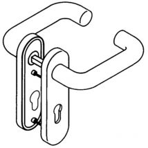 Hewi - Poignée porte 111R01.110 90 Plastique 90 pz rd