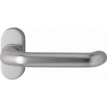 EDI - Poignée porte 1300/2133 Alu.F12 courbé carré.9mm