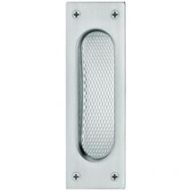 Poignée porte a encastrer 0 42 4211, carré ,Alu F1