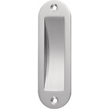 Hermeta - Poignée Encastrée Alu Anodisé.elox.ov.2xd.5mm L.120mm B.40mm