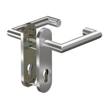 Poignée porte FS CORE+8907/7051K VA ER D/D TS 38-63mm PZ rd Gauche/Droite OGRO