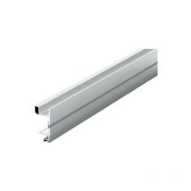 Seed - Poignée Profil de porte coulissante de placard P710 - satiné argent - 2M55