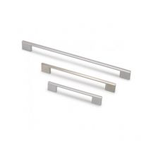 Poignée Profit 1801 - talla Nickelé brossé. 245x10x31mm. Entraxe 192/224mm.