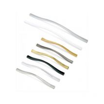 Verges - Poignée Fluid 6821 - talla Or brossé. 363x7,60/12,80x33,80mm. Entraxe 320/288mm.