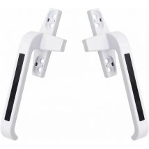 Poignées de fenêtre, poignées gauche et droite, serrures de porte et de fenêtre à battants en alliage d'aluminium, poignées de fenêtre coulissantes,