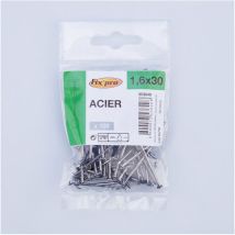 Pointe acier tp 1,6x30 /100