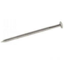 Acton - Punta anillada - Cabeza abovedada - Acero inoxidable A2 2,7x80 mm - Caja de 260 unidades