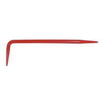 Broche coudée longueur totale 300 mm d. 10 mm longueur du poteau 100 mm