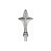 Pointe de lance Alu pour tube 145x73 mm - Ø16 mm Deco Fer Forge