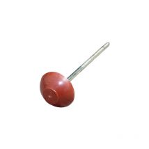 Pointe pour plaque bitumée (x50) l 6,5 cm - Coloris - Rouge, Longueur - 6.5 cm