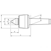 Point central tournant hm taille 102 mk 2 RÖHM4