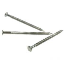 Don Quichotte - Pointes annelées tête bombée inox A2, diamètre 1,9 mm, longueur 30 mm, boîte de 1 kg