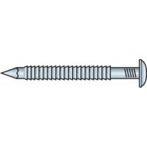 Don Quichotte - Pointes annelées tête bombée inox A2, diamètre 2,5 mm, longueur 60 mm, boîte de 1 kg