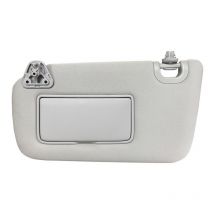 LIFCAUSAL Pare-soleil conducteur compatible Nissan Sentra 2013-2019 Pare-soleil avant gauche gris avec miroir de courtoisie pour siège conducteur