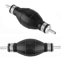 Poire Amorcage Carburant 10mm, 2 Pièces Manuelle Ligne de Carburant Pompe, Pompe Transfert Carburant Liquide pour Auto Automobile Bateau Jardin Pompe