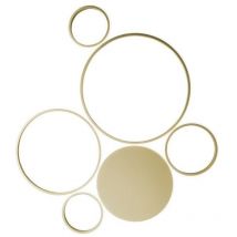 Pois-Gold LED-Deckenleuchte