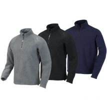 Micropolaire Short Zip Bleu m Monviso Issa