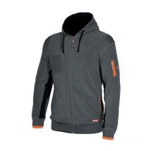 Sweat de travail en micropolaire Industrial Starter Ortigara 04807 - s - Grau