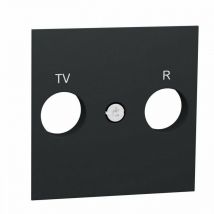 Schneider Electric Abdeckbuchse TV/FM Anthrazit NU944054 – 230V – 40mm – Modularer Aufbau – Einfache Installation