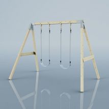 Balançoire Papillon de nuit Bleu 177 x 260 cm - Polarplay