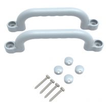 Haltegriffe (Paar - Pastellblau Zubehör aus Kunststoff in Blau - Outdoortoys