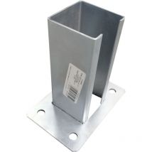 Polbram Füße für Pfosten 70 x 70 cm Einschlagbodenhülsen