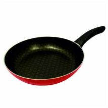 Poêle Dolomiti 28 cm – Aluminium – Revêtement antiadhésif – Rouge