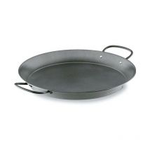 Lacor - Poêle à paella en acier au carbone antiadhésive [40 cm - 9 portions], revêtement écologique