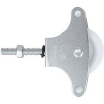 Polea tendedero N.o 4 metal - 40 mm - Tirafondo