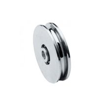 Polea de hierro 80x10 mm – Compatible con puertas de garaje y elevables – Estebro