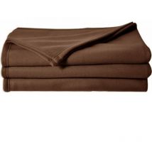 Poleco couverture polaire chocolat 220