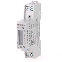 Contatore Modulare Monofase Polier Mm32lm 45a Preciso