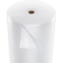 Pellicola protettiva pluriball 5 m x 50 cm - Polietilene bassa densità - Grammatura 45 g/mq - Altezza bolla 4 mm - Diametro bolla 10 mm